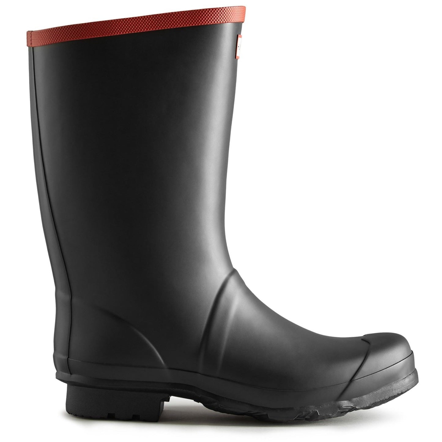 Hunter Unisex Argyll Short Knee Wellington in Black