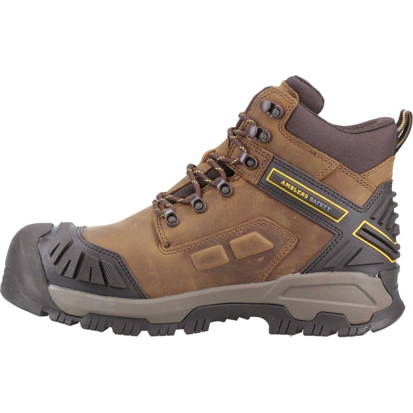 Amblers Safety Men's AS961C Quarry Safety Boot in Brown