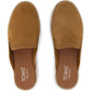 TOMS Santiago Leather Women's Brown Sugar Slippers