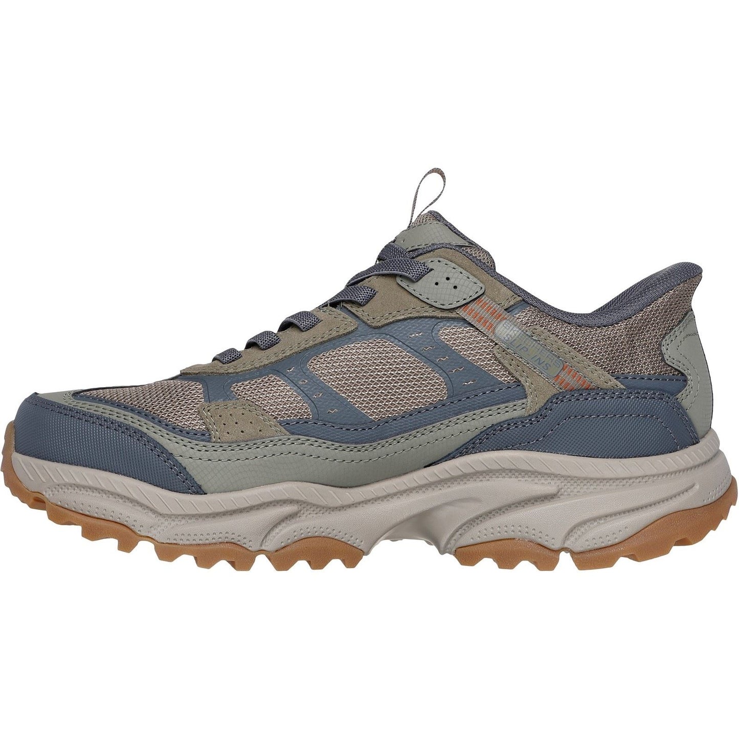 Skechers Men's Vigor AT Hiking Shoes in Olive/Grey