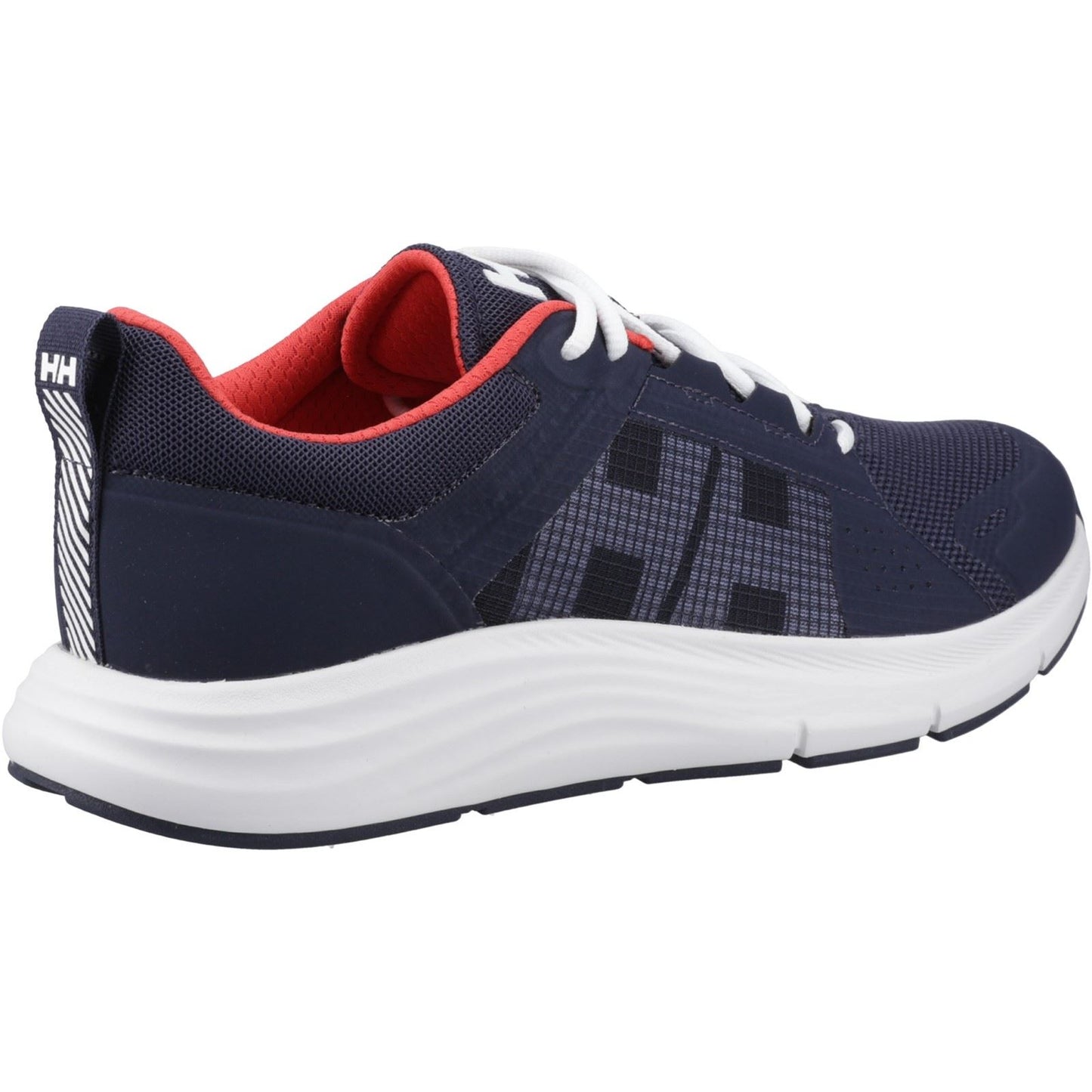 Helly Hansen Sport Men's AHIGA EVO 5 Trainers in Navy/Alert Red