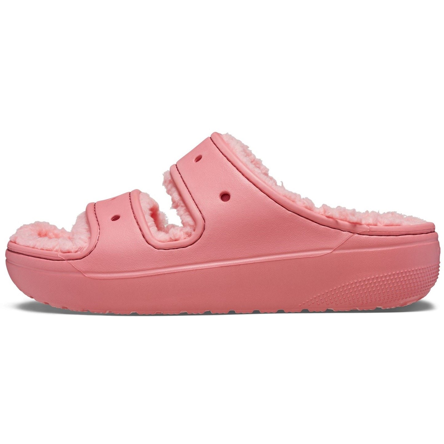 Crocs Women's Classic Cozzzy Sandal in Hot Blush