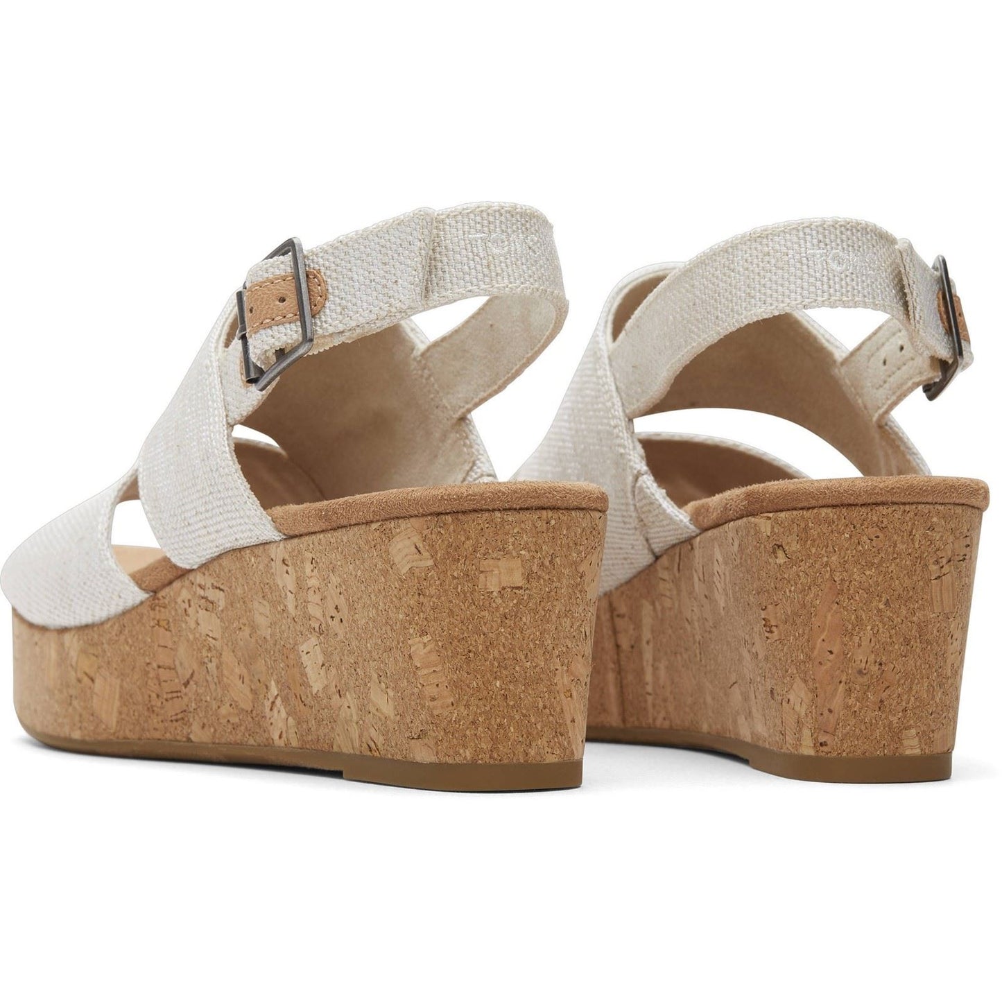 TOMS Women's Claudine Wedge in Natural