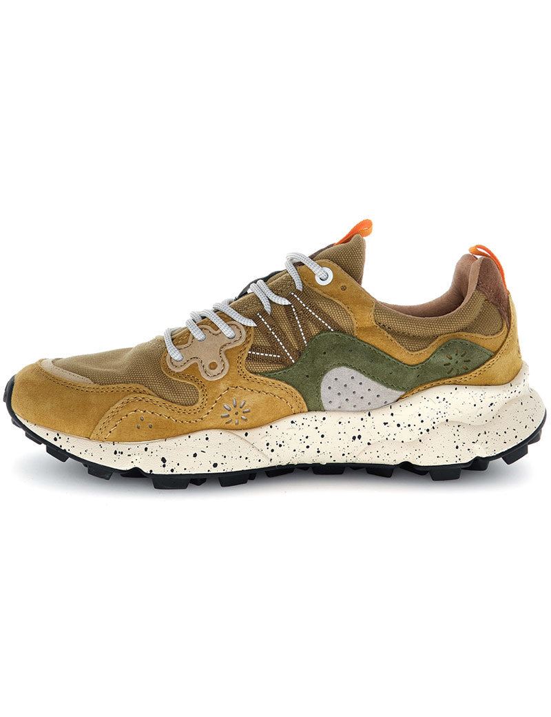 Flower Mountain Yamano 3 Men's Khaki/Green Trainers