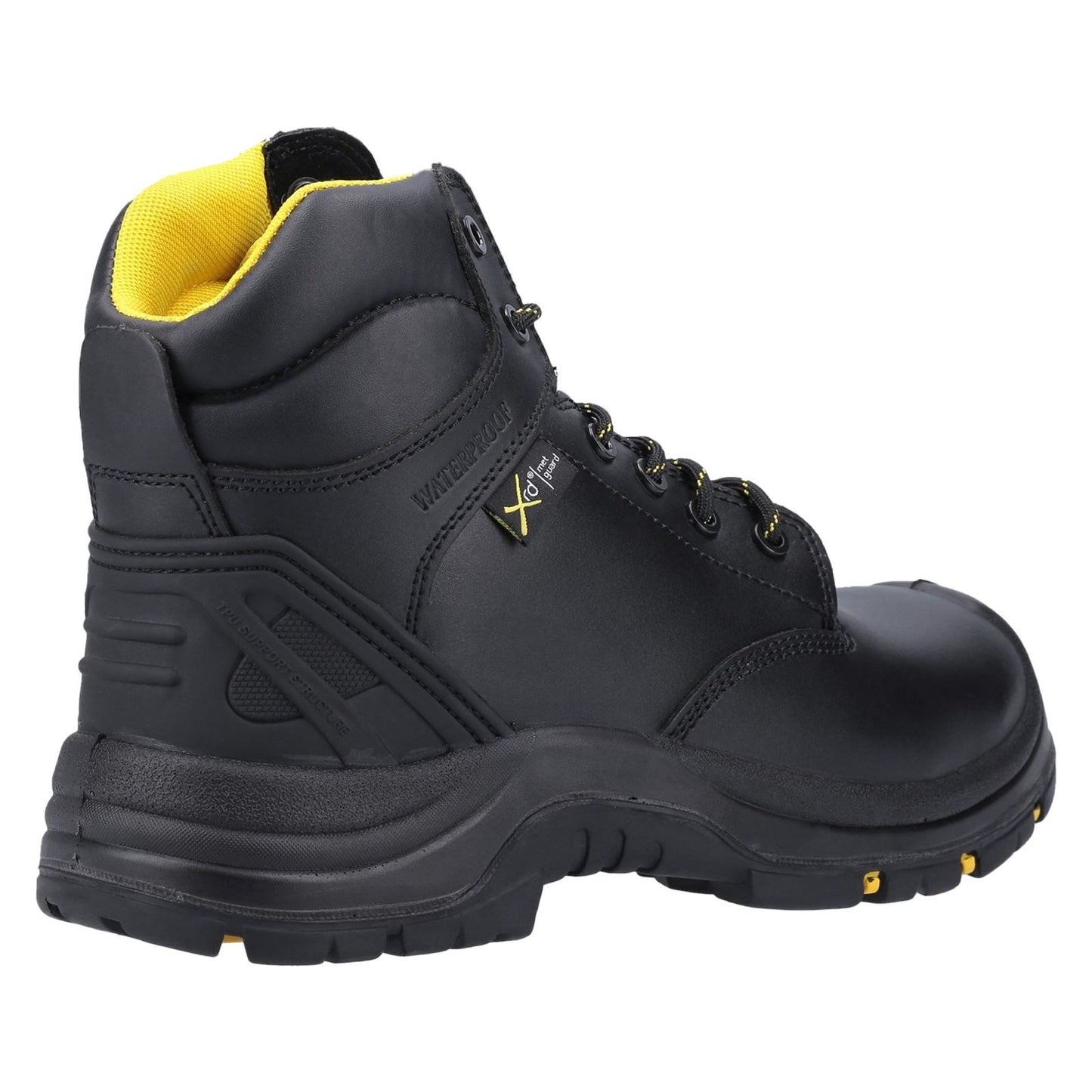 Amblers Safety Unisex AS303C Wrekin Metal Free Metatarsal Waterproof Safety Boot in Black