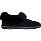 Skechers Cozy Campfire Winter Nights Polyester Women's Black Slippers