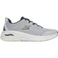 Skechers Arch Fit 3.0 Prawsper Textile Men's Grey/Navy Trainers