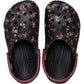 Crocs Classic Graphic Thermoplastic Black/Multi Clogs