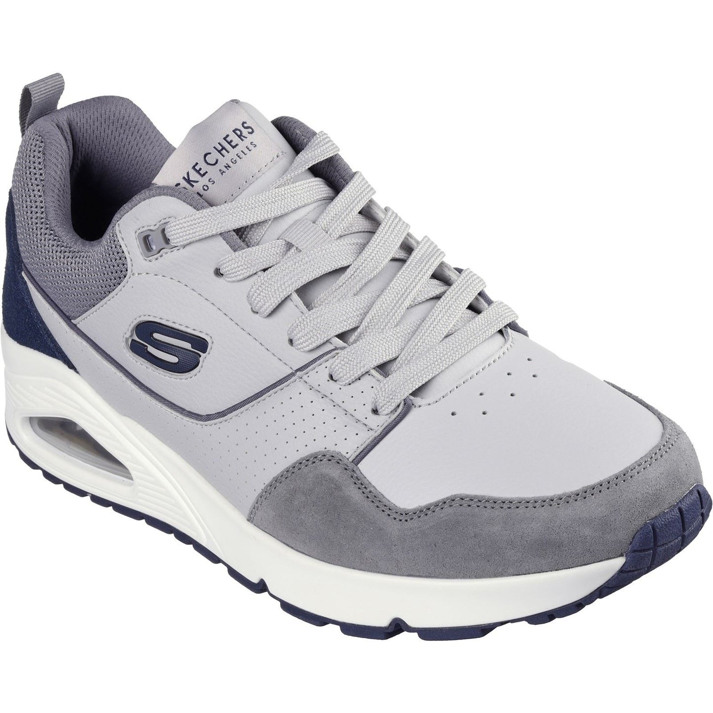 Skechers Men's Uno - Retro One Trainer in Grey