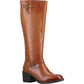 Hush Puppies Women's Heidi Boot in Tan Leather