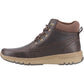 Hush Puppies Nixon Leather Men's Brown Ankle Boots