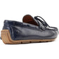 Base London Brooks Leather Men's Navy Standard Loafers