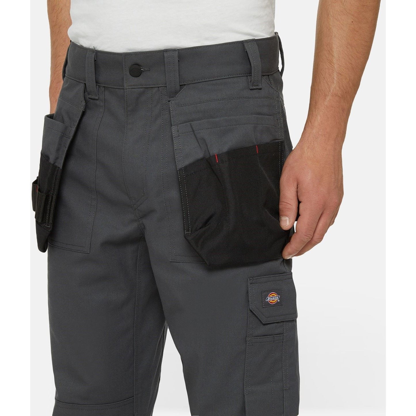 Dickies Men's Multi Pocket Utility Work Pant in Charcoal