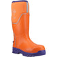 Muck Boots Grit S5 Rubber Men's Orange/Blue Wellington Boots