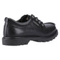 CAT Lifestyle Colorado Moc Toe Low Leather Men's Black Lace-Up Shoes
