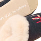 Joules Slippet Luxe Horse Women's Navy Slippers