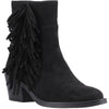 Rocket Dog Yankee Faux Suede Women's Black Heeled Ankle Boots