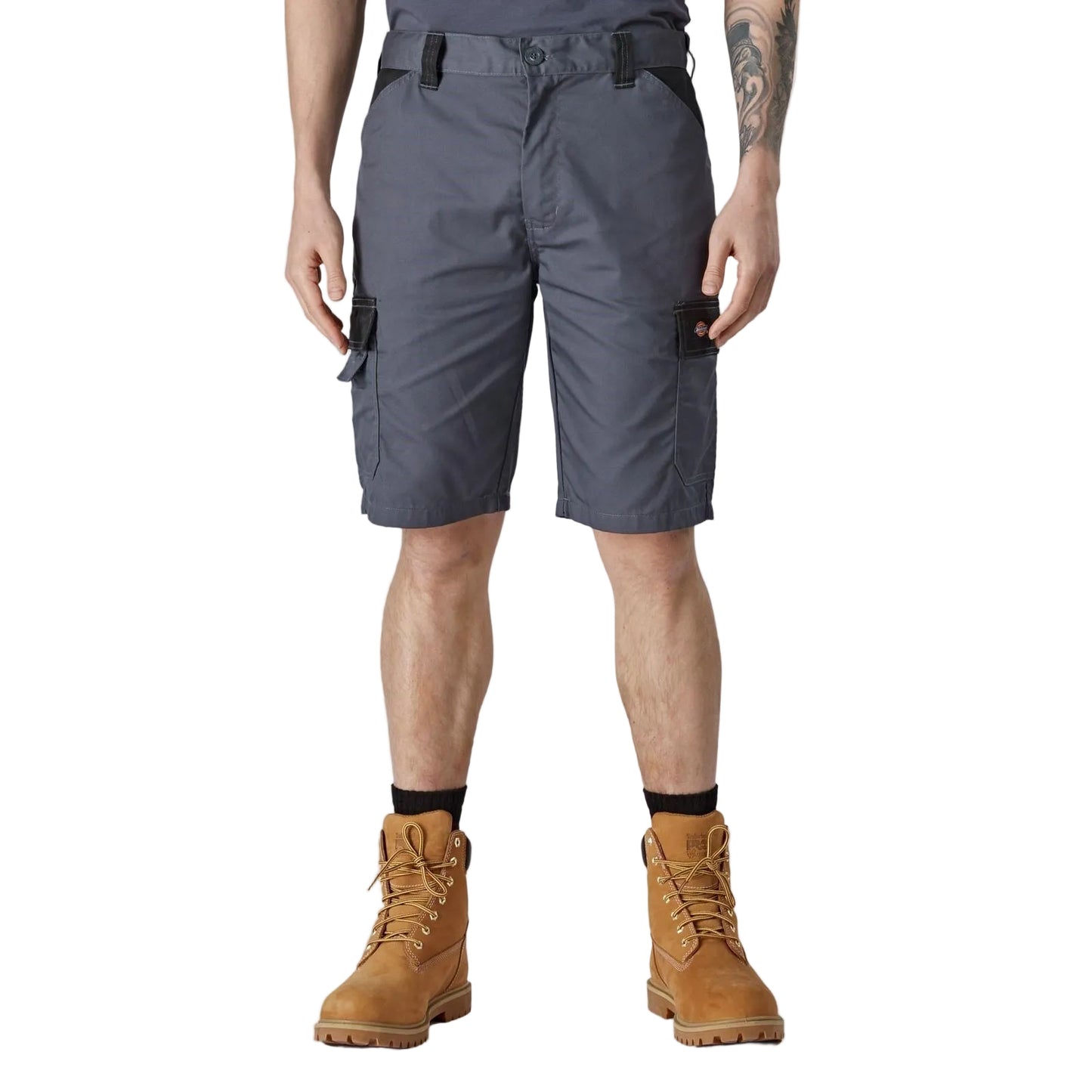 Dickies Everyday Polyester Men's Grey Knee-Length Shorts