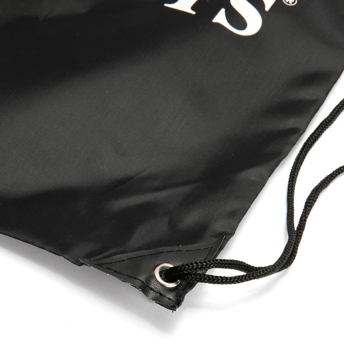 Kickers School PE Polyester Black Drawstring Bag