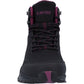 Hi-Tec Jackdaw Mid WP Polyester Women's Black/Burgundy Hiking Boots