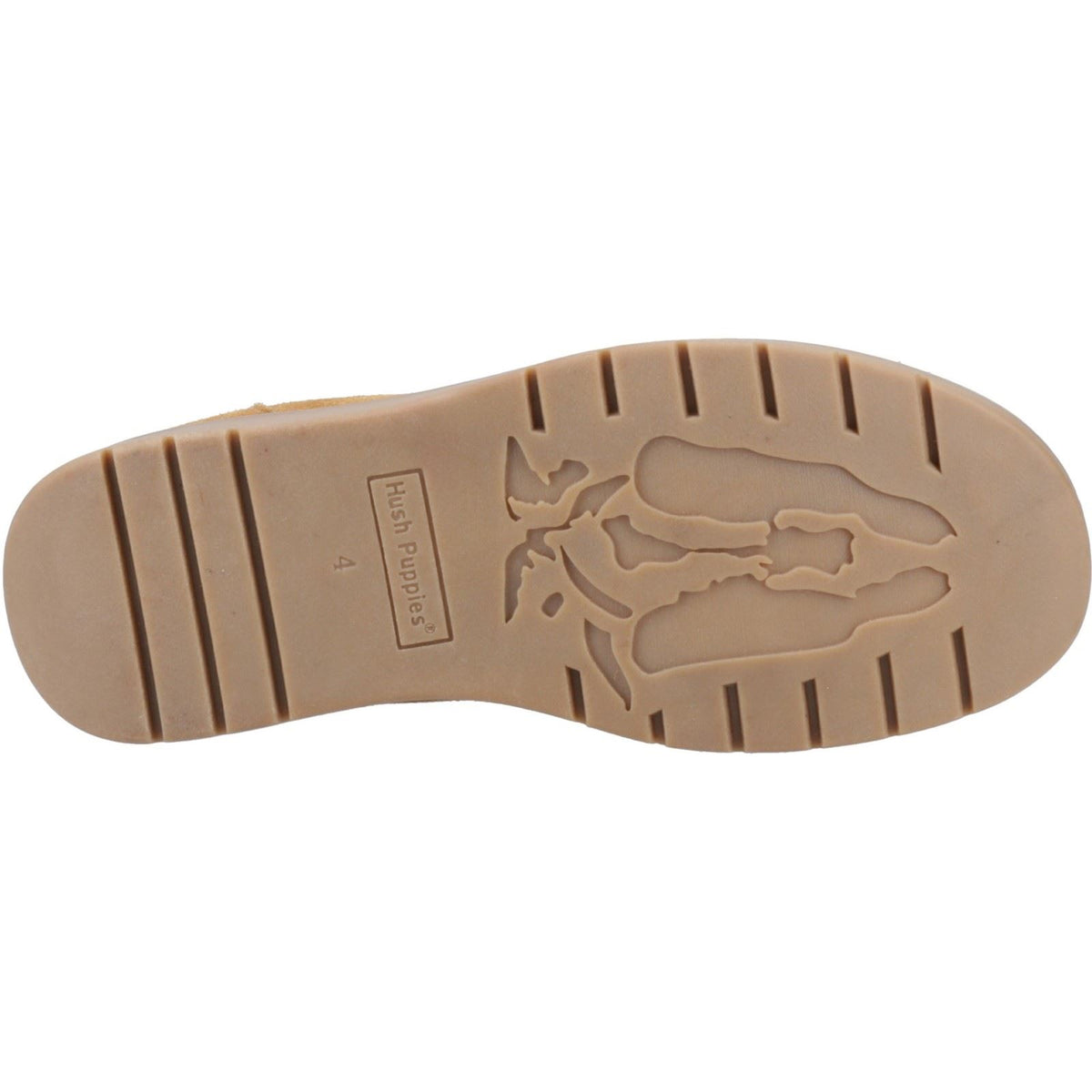 Hush Puppies Leonie Suede Women's Tan Flat Chelsea Boots