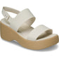 Crocs Brooklyn Sky EVA Women's Frappe/Cashew Sandals