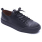 Base London Volt Leather Men's Black Lace-Up Shoes