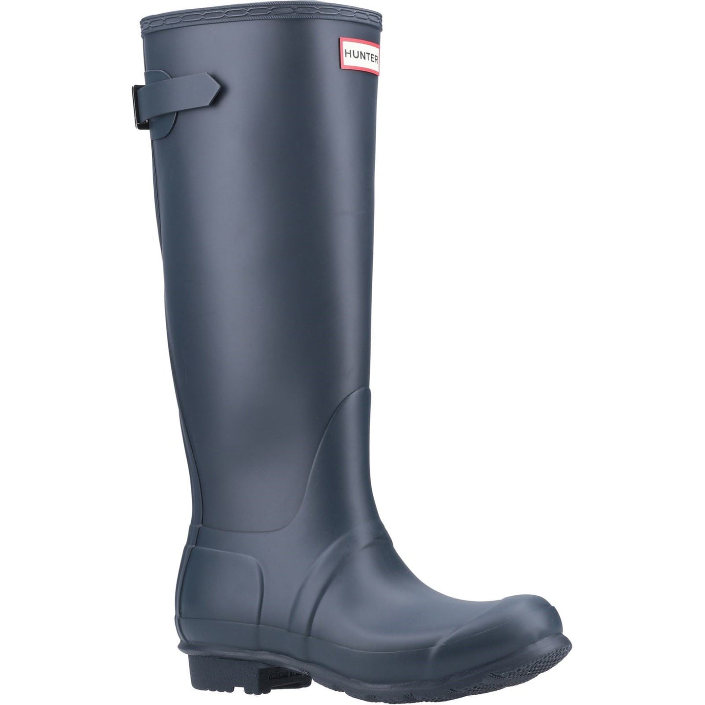 Hunter Women's Original Tall Back Adjustable Wellington Boots in Navy