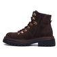 Hush Puppies Robyn Hiker Suede Women's CHOCOLATE Heeled Ankle Boots