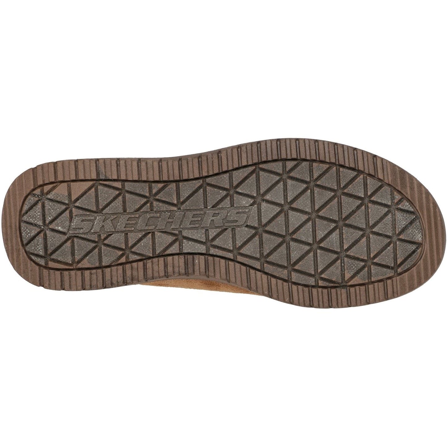 Skechers Relaxed Fit: Murette - Garvanza Microfiber Men's Tan Mules