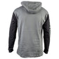 Caterpillar Men's Hooded Long Sleeve Tee in Dark Shadow