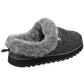 Skechers Women's Keepsakes Ice Angel Mule Slipper in Charcoal