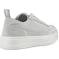 Hush Puppies Nesta Leather Women's Grey Standard Trainers