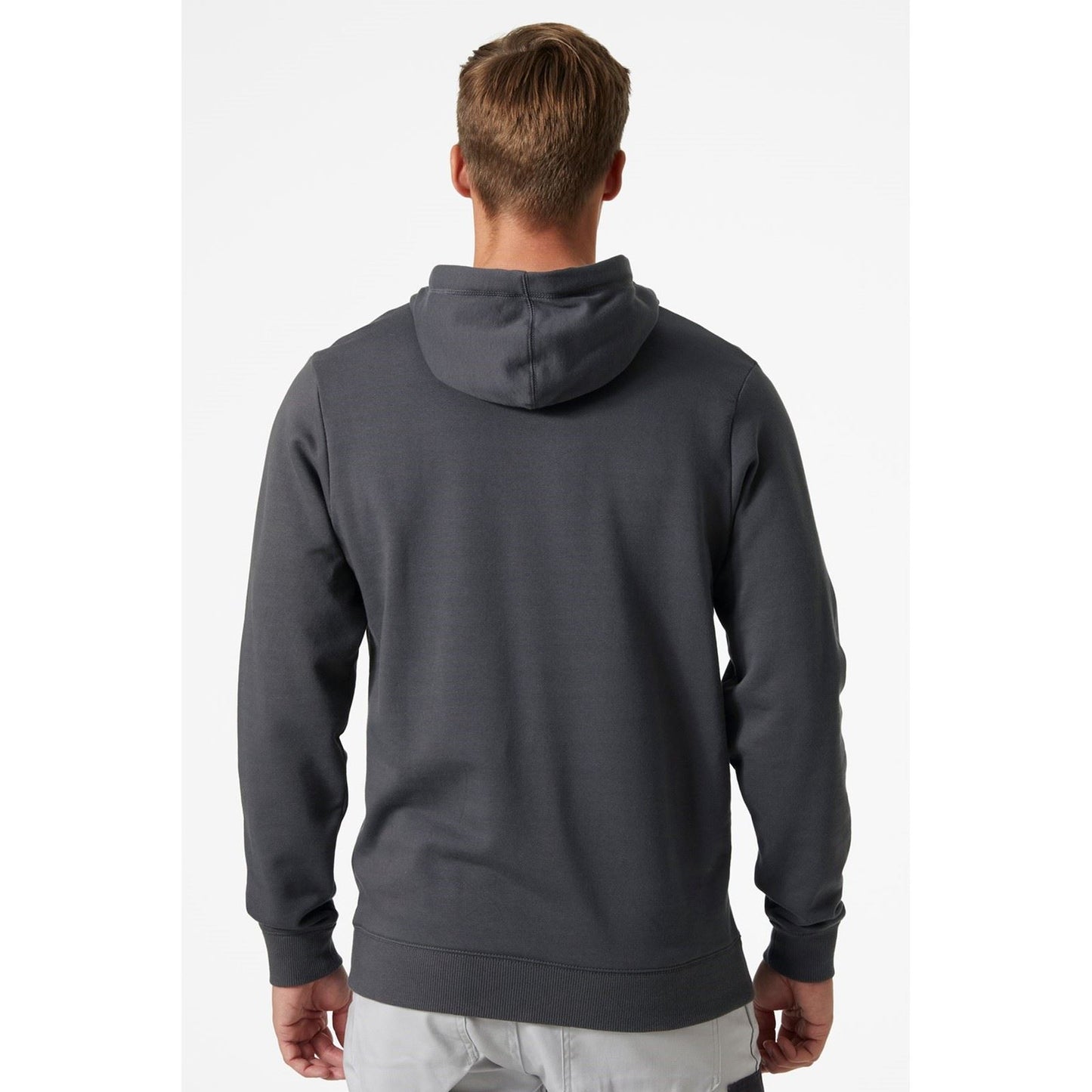 Helly Hansen Workwear Men's Classic Hoodie in Dark Grey