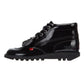 Kickers - 1-KF0000120BXW WOMENS HI PATENT BLACK