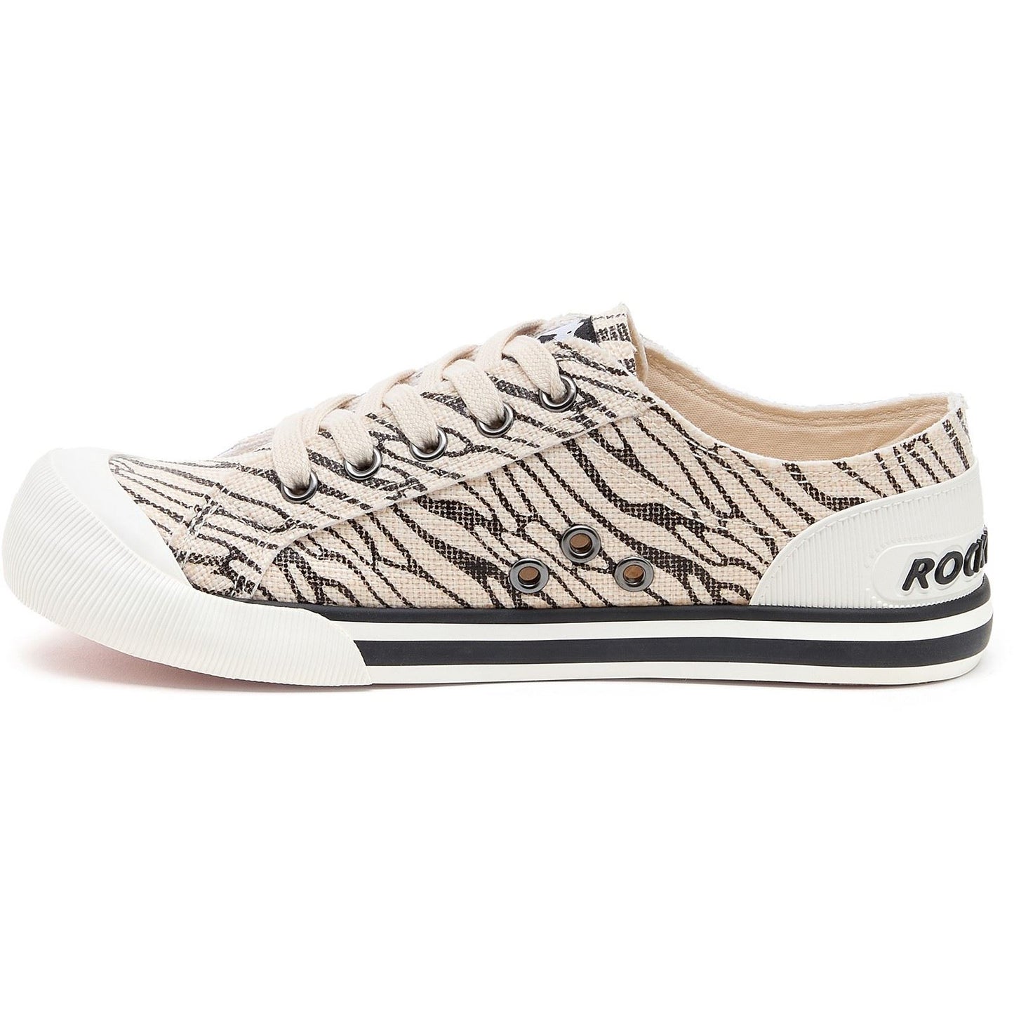Rocket Dog Women's Jazzin Wales Trainer in Black