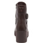Rocket Dog Jimmy Bangor Polyurethane Women's Dark Brown Heeled Ankle Boots
