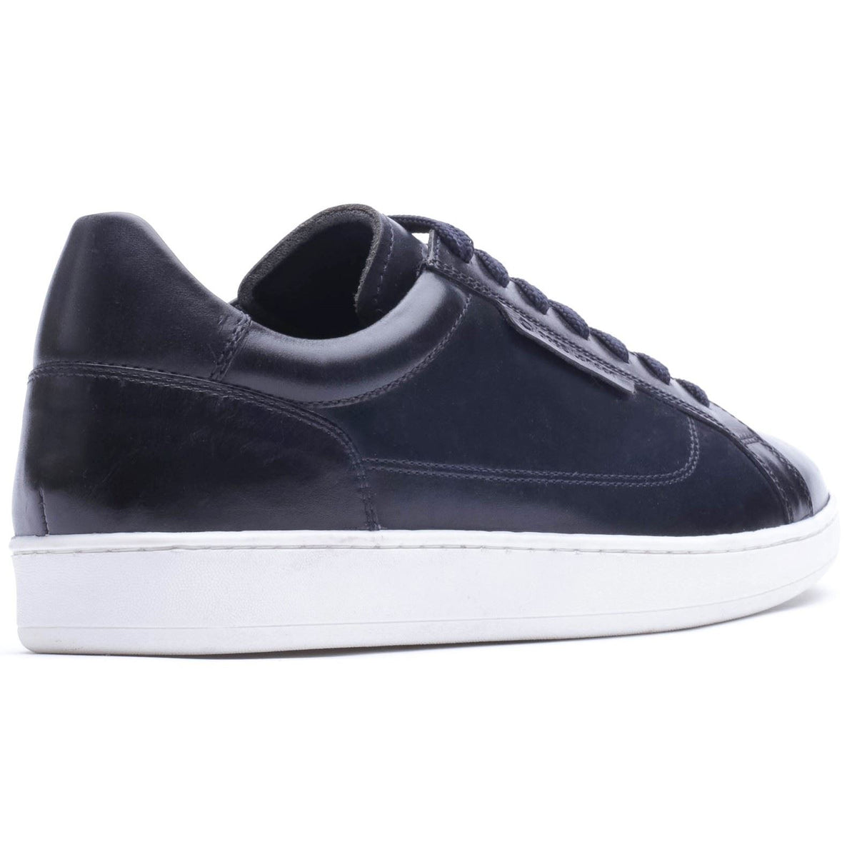 Base London Zammo Leather Men's NAVY Trainers