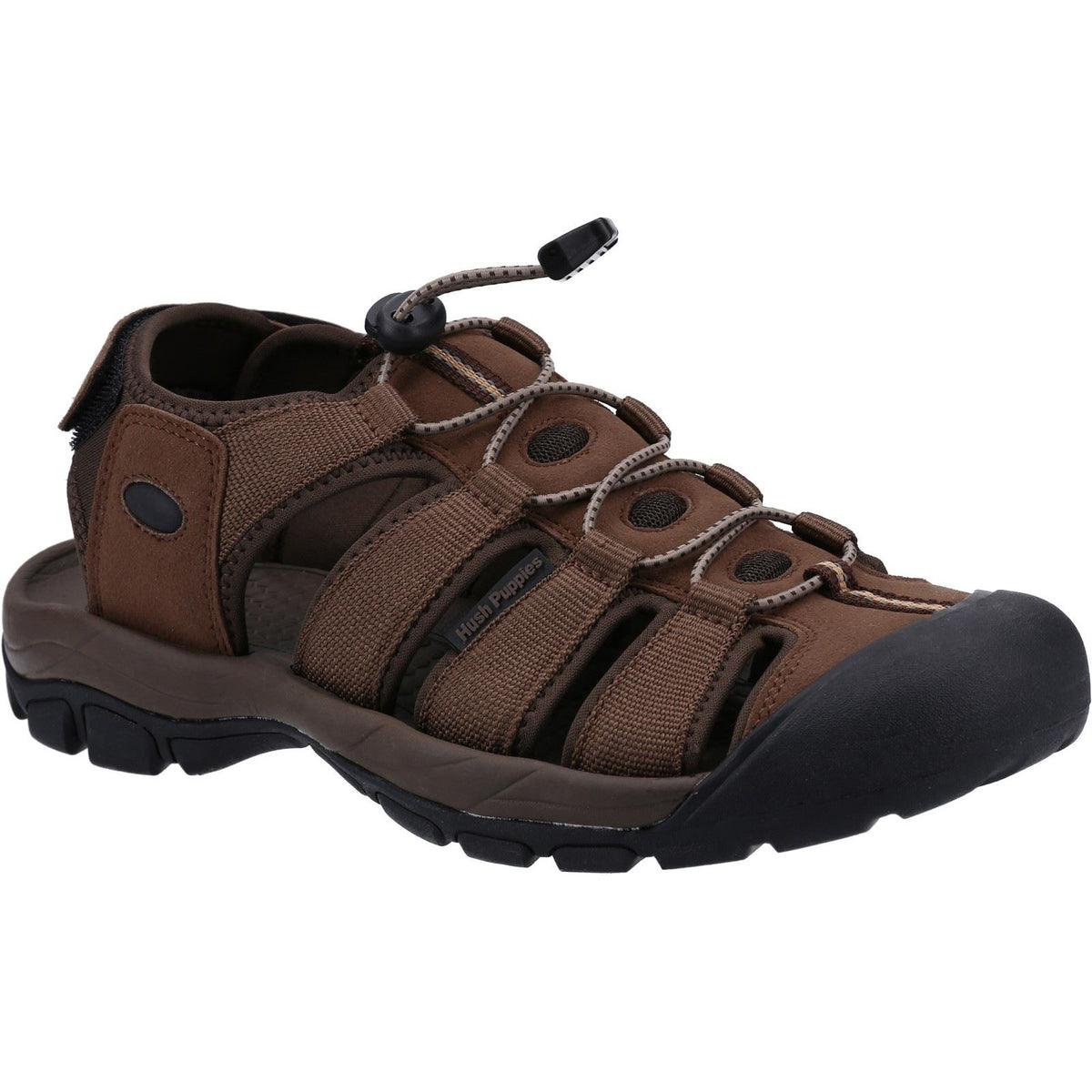 Hush Puppies Peru Polyurethane/Webbing Men's Brown Sandals