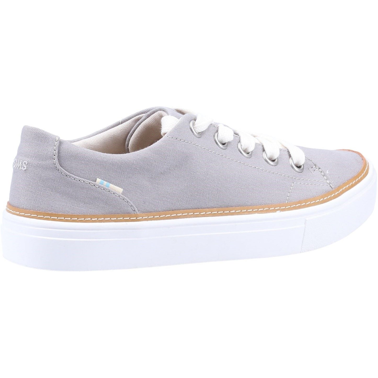 TOMS Women's Alex Canvas Trainer in Drizzle Grey