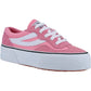 Superga Women's 3041 Revolley Colorblock Platform Trainer in Pink/White