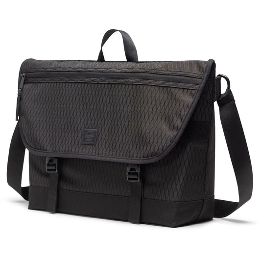 Herschel Bags Cove Polyester Unisex Adults Black Messenger Bag - One Size