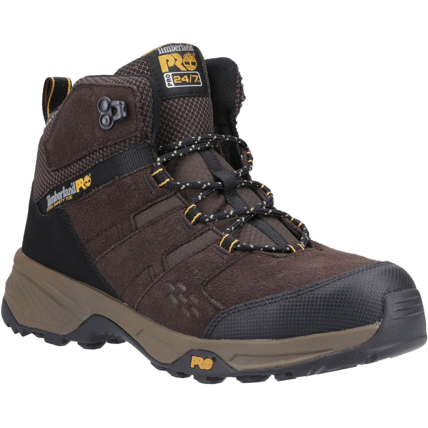 Timberland Pro Men's Switchback Safety Boot in Dark Brown
