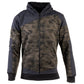 Caterpillar Men's Trade Sweatshirt in Night Camo-Black