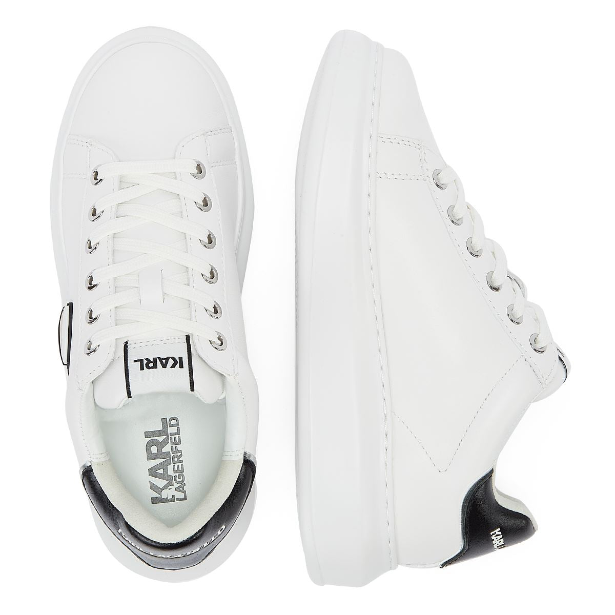 Karl Lagerfeld - KL62530N-011 WOMENS KAPRI KARL NFT LO LACE WHITE