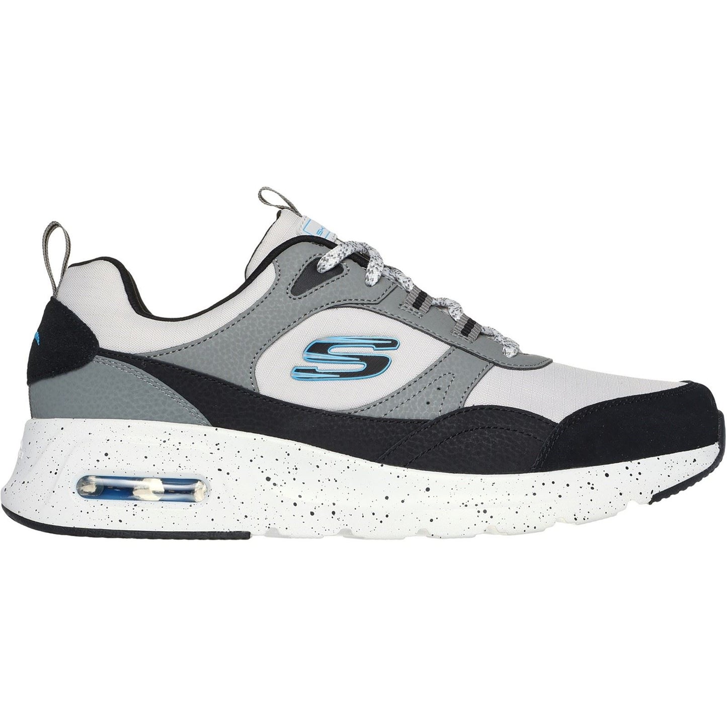 Skechers Men's Skech-Air Court - Yatton Trainer in Grey/Multi