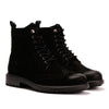 Osprey London The Professor Suede Men's Black Boots