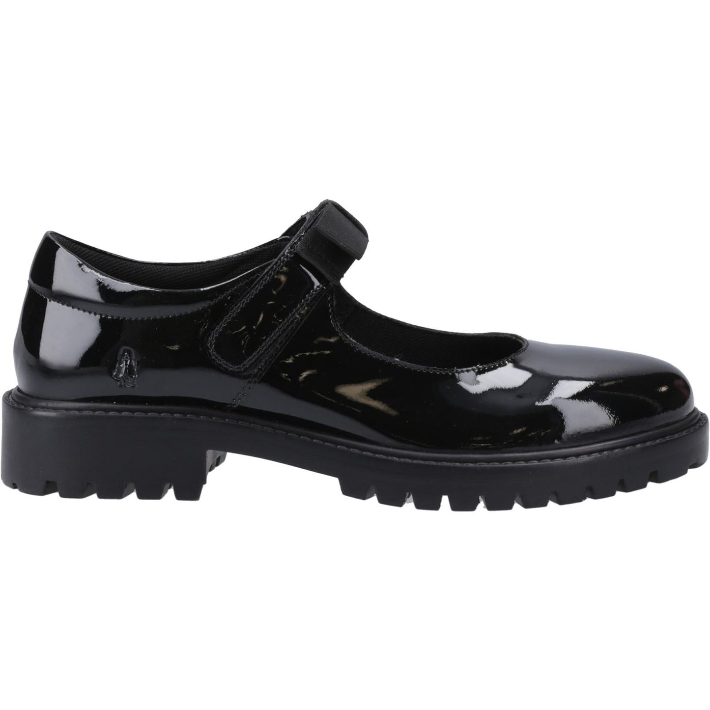 Hush Puppies Astrid Bow Patent Leather Women's Black Shoes