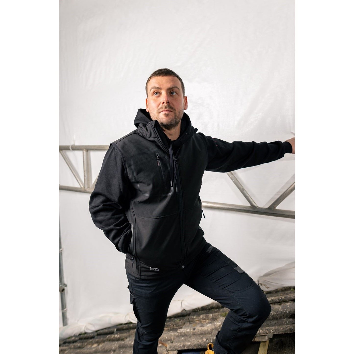 Hard Yakka Men's Toughmaxx Vest in Black