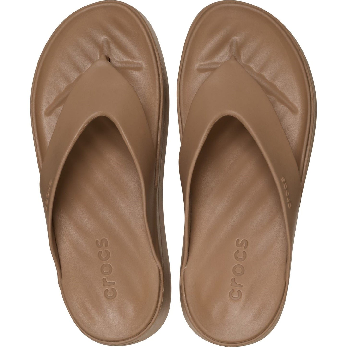 Crocs Getaway Platform EVA Women's Milk Chocolate Sandals